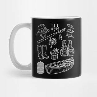 Fishing Time Minimalist Mug